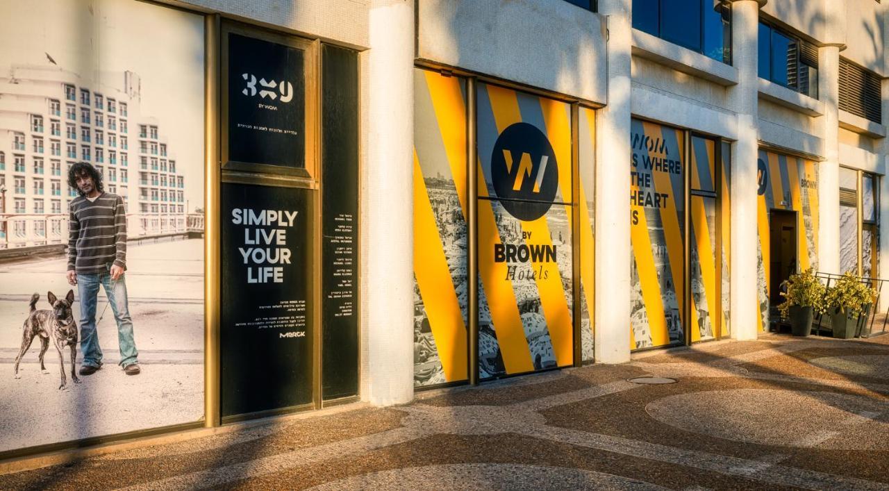 Wom Beach Pod Hotel - A Member Of Brown Hotels Tel Aviv Exteriör bild