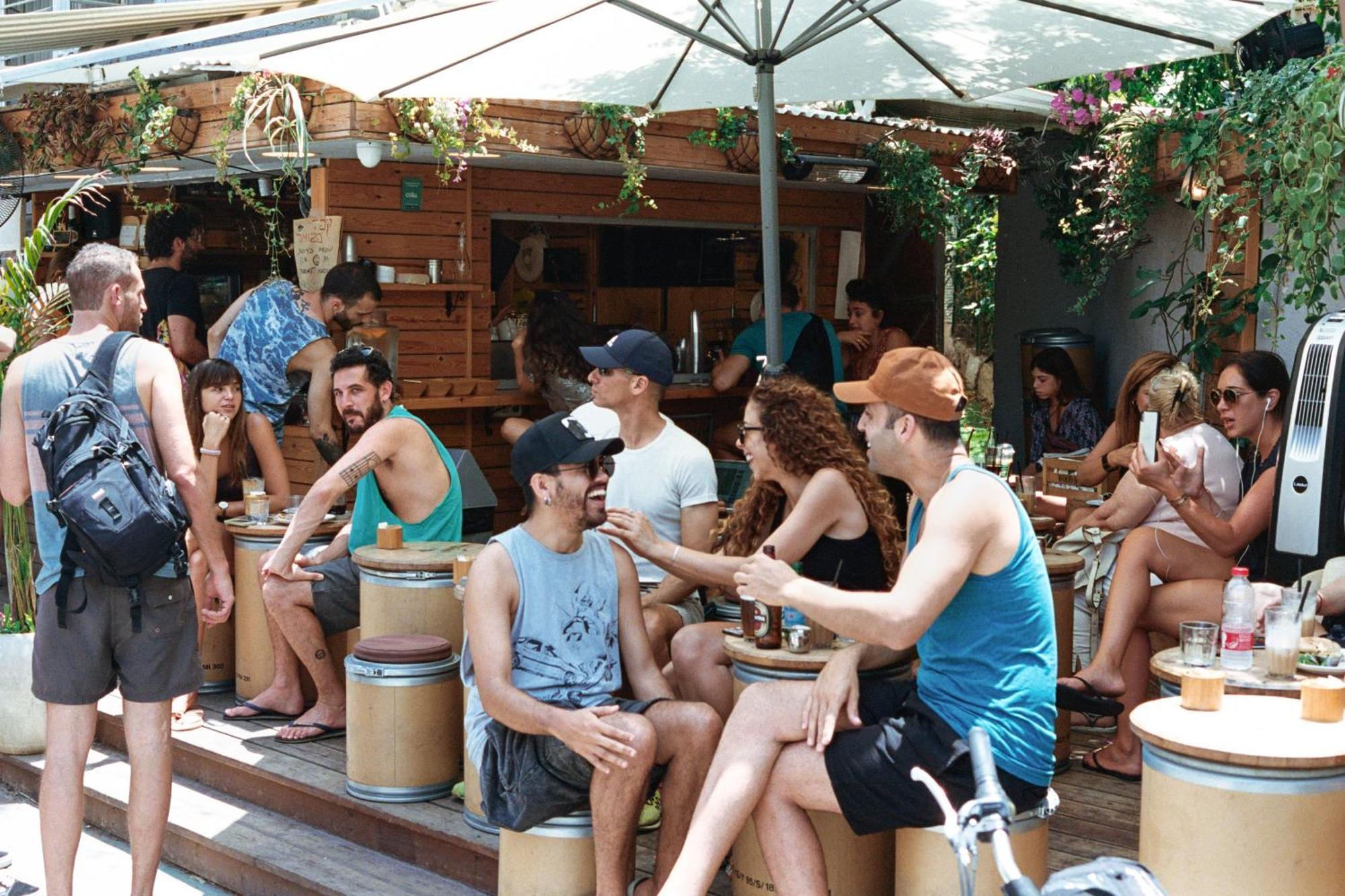 Wom Beach Pod Hotel - A Member Of Brown Hotels Tel Aviv Exteriör bild